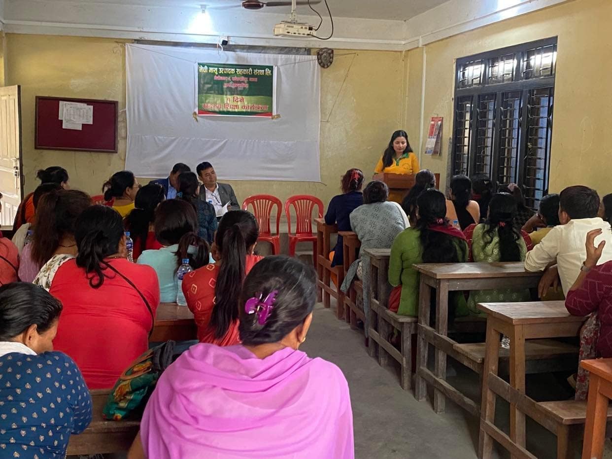 One Day Interaction with Dr. Sitaram Yadav Mechi Meat Coop 2 1